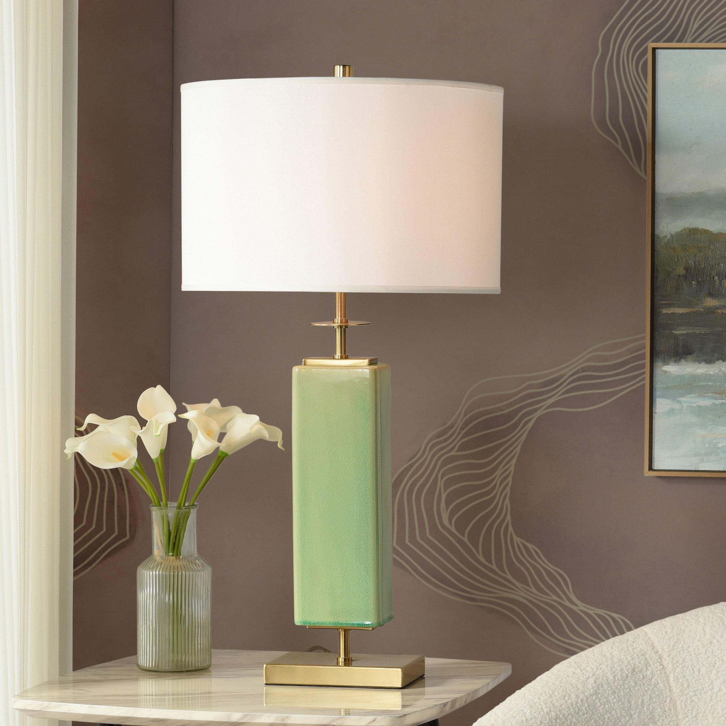 https://www.salelightingstore.com/images/Lamps/Dann-Foley-Lifestyle-Table-Lamp-Melon-Green-Crackled-And-Glazed-Finish-White-Shade.jpg